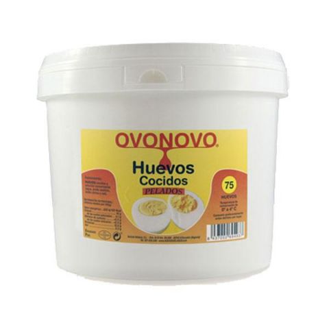 HUEVO DURO ENTERO PELADO 40UD