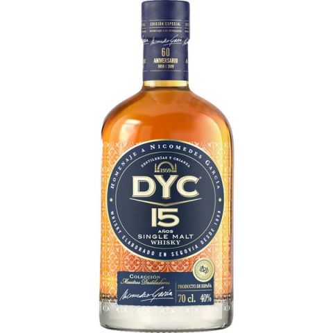 WHISKY DYC 15 AÑOS