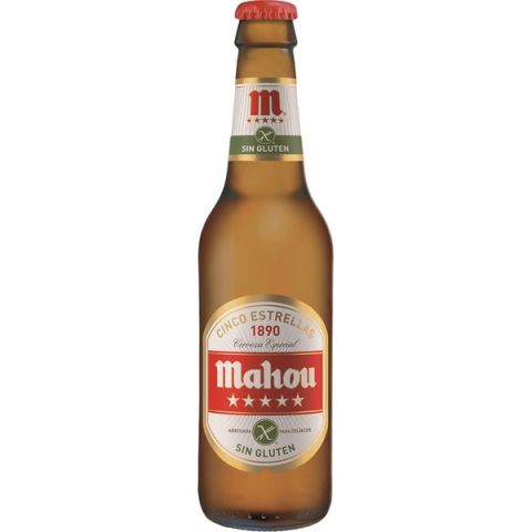 ENVASE CAJA CERVEZA MAHOU 33CL