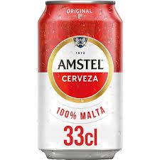 CERVEZA AMSTEL LATA 33CL
