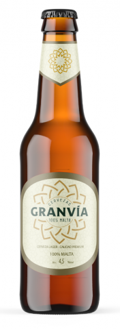 CERVEZA GRAN VIA Tercio Lager