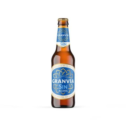 CERVEZA GRAN VIA 00  33CL